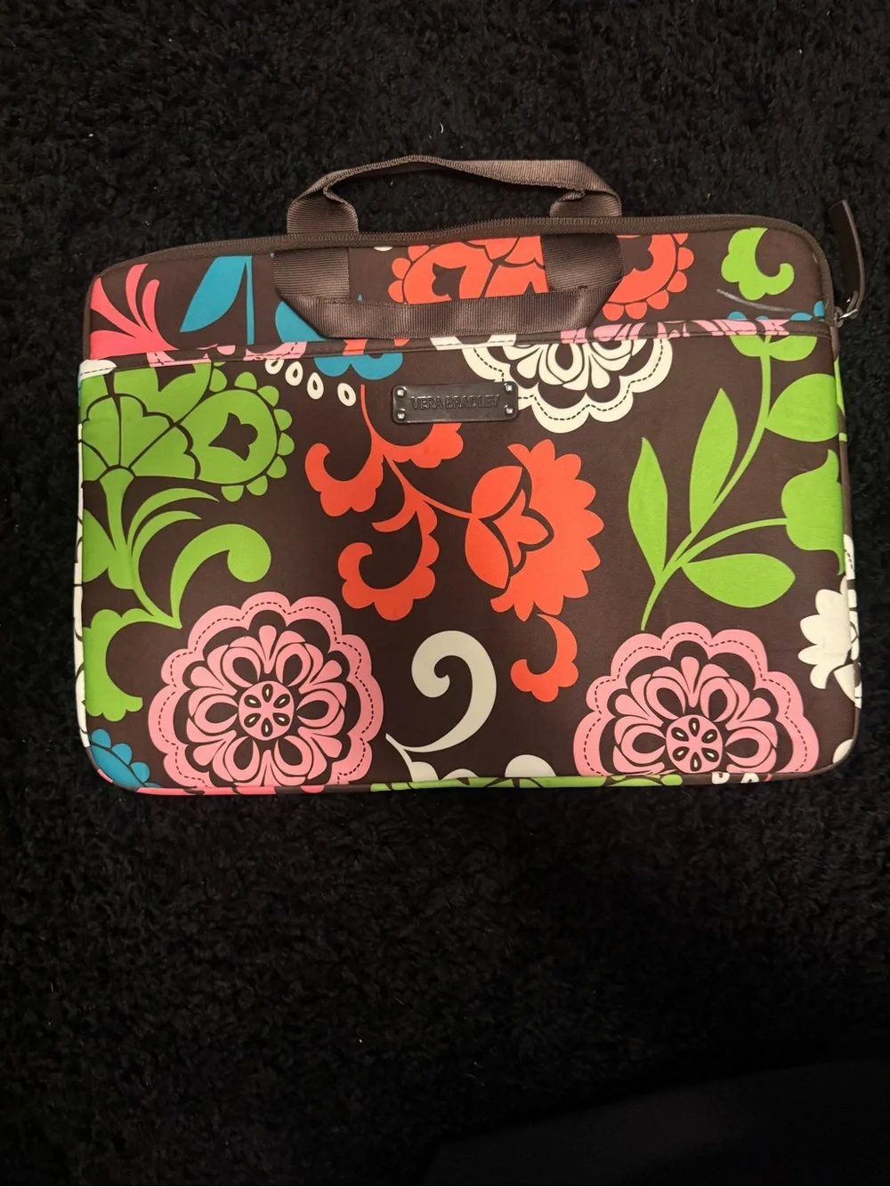 Vera Bradley Multicolor Floral 15in laptop Sleeve